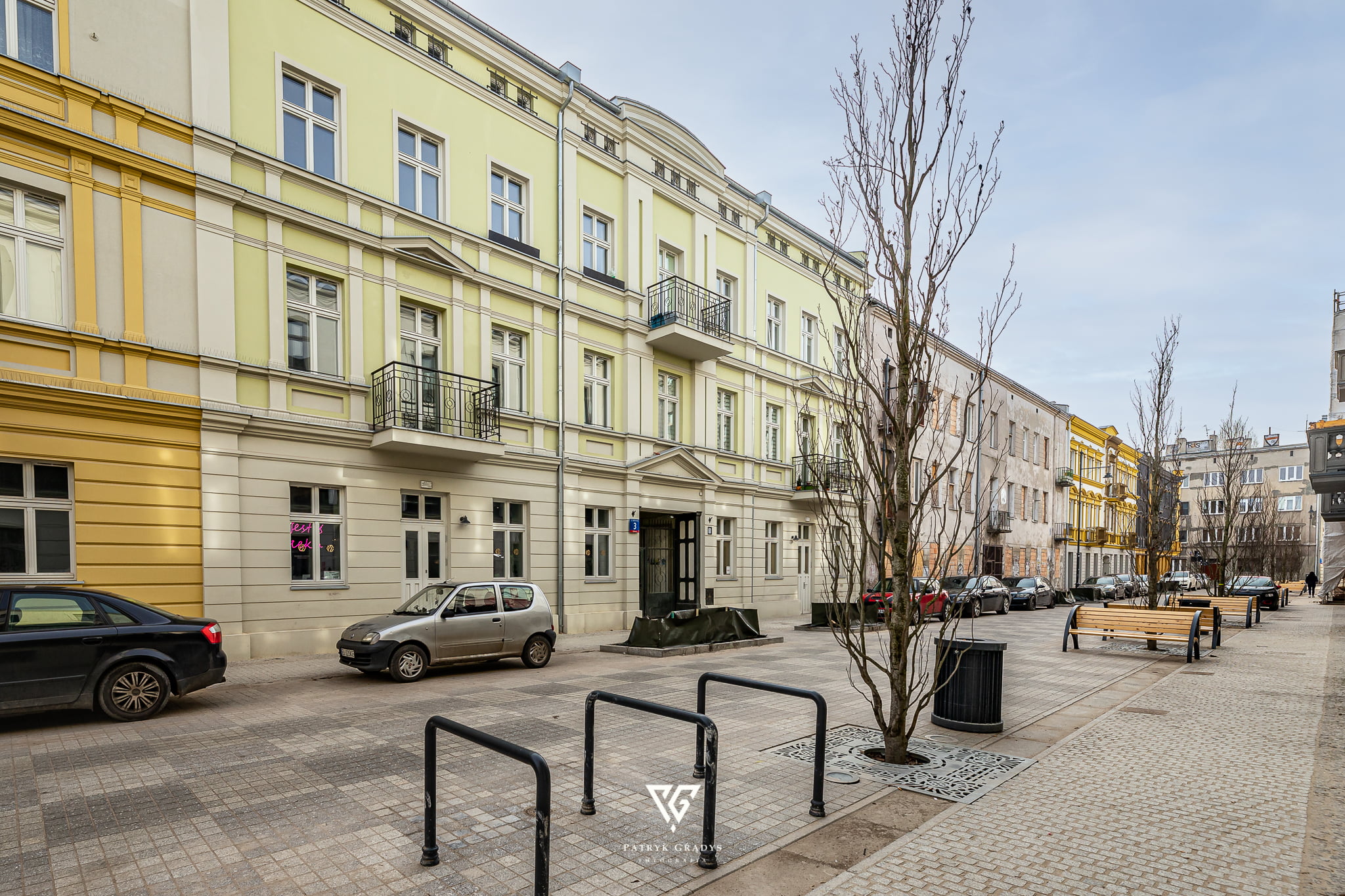 Ulica Włókiennicza w Łodzi - fotografia architektury