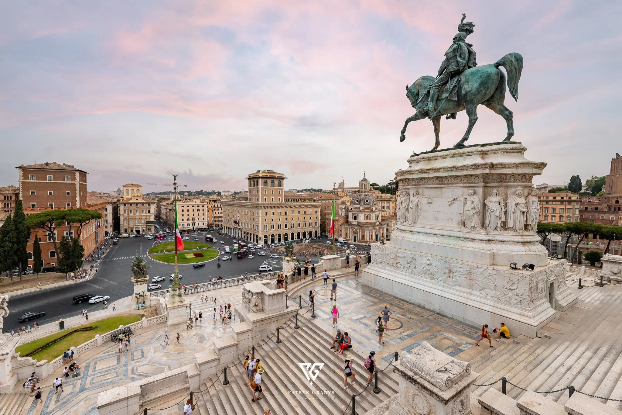 Altare della Patria - Ołtarz Ojczyzny - fotografia architektury